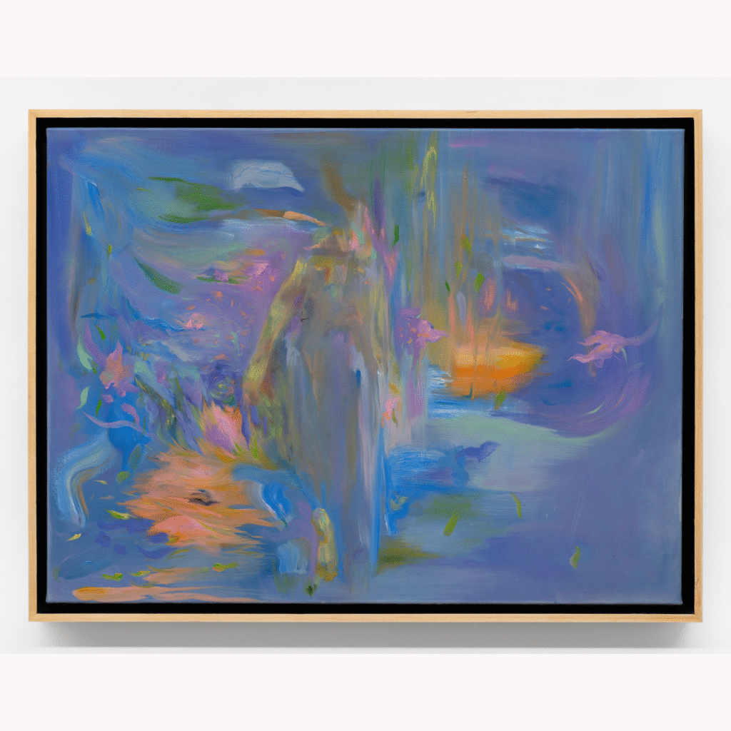 Melissa Wallen, everything at once (thunder hole), 2024, oil on linen, 18 x 24 in.